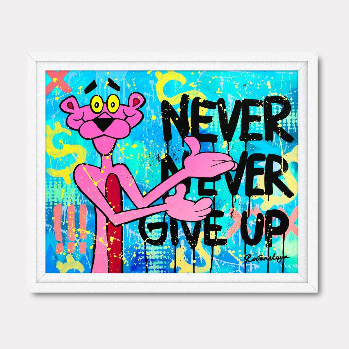 Never Give Up - Gol Art