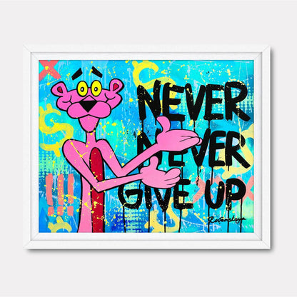 Never Give Up - Gol Art