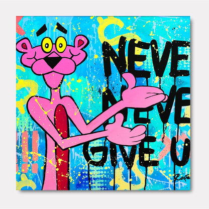 Never Give Up - Gol Art