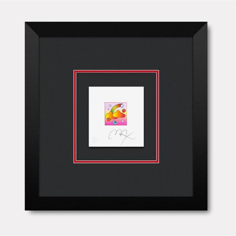 Rainbow with Clouds - Gol Art