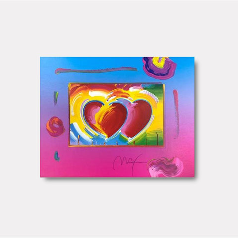 Two Hearts on Blends - Gol Art