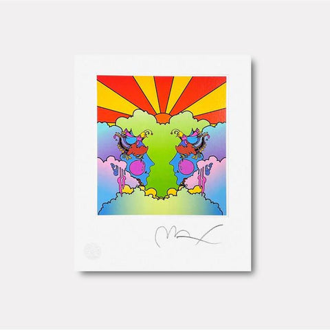 Profile and Sunrise - Gol Art