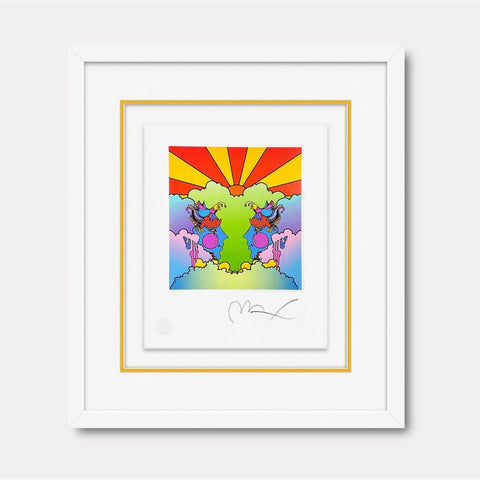 Profile and Sunrise - Gol Art