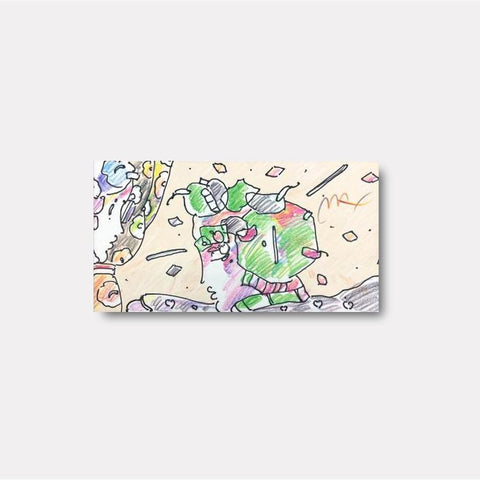 Lady Thru Window - Gol Art