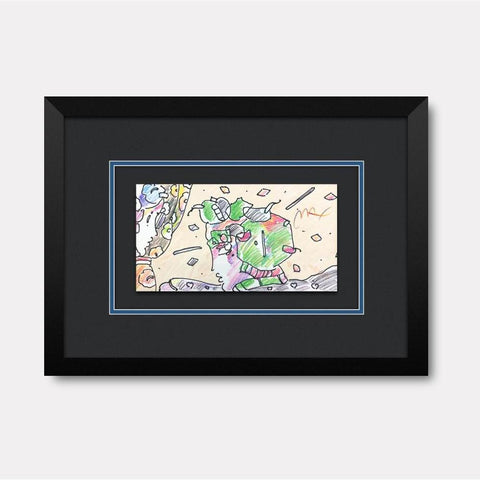 Lady Thru Window - Gol Art