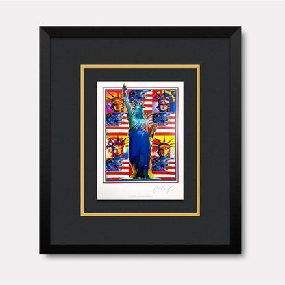 God Bless America - with Five Liberties - Gol Art