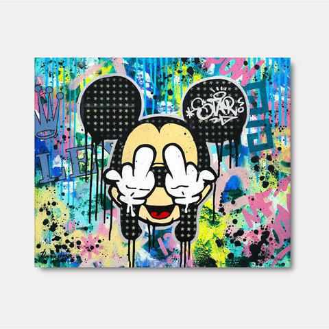 Mickey's Urban Dream - Gol Art