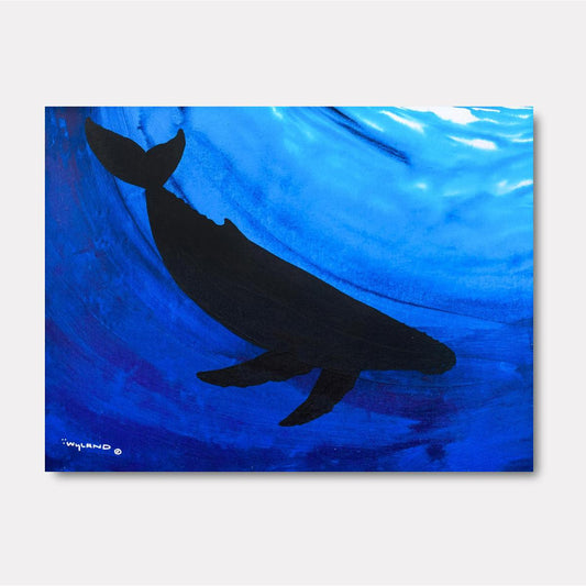 Humpback Whale - Gol Art