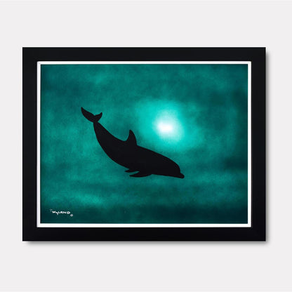 Dolphin Floatin - Gol Art