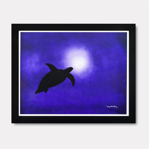Solitary Swimmer - Gol Art