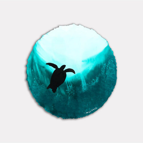 Sea Turtle Swim - Gol Art