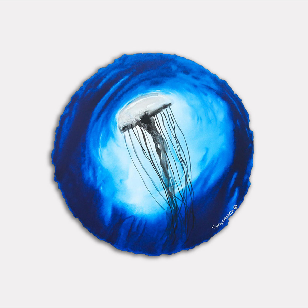 Blue Jellyfish - Gol Art