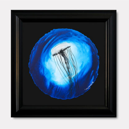 Blue Jellyfish - Gol Art