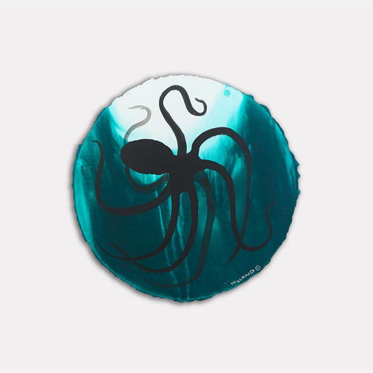 Green Octopus - Gol Art