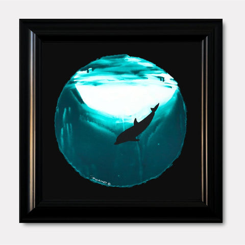 Green Sea Dolphin - Gol Art