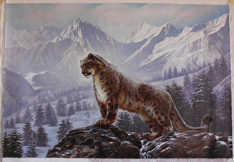 Sergey Goncharenko- Original Oil on Canvas "On the Mountain"