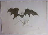 Salvador Dali- Original Engravings  "L'Ange de la Melancolie"