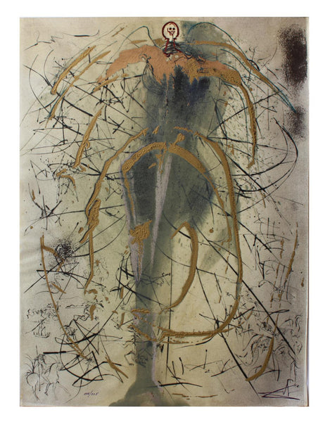 Salvador Dali- Original Gouaches with Original Engravings "The Angel of Alchemy"