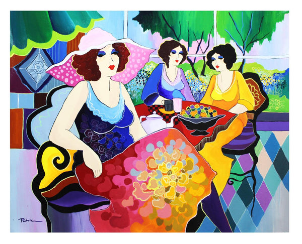 Patricia Govezensky- Original Acrylic On Canvas "Harmony"