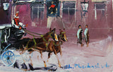Shalva Phachoshvili- Original Oil on Canvas "In The Past"