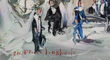 Shalva Phachoshvili- Original Oil on Canvas "After The Snow"