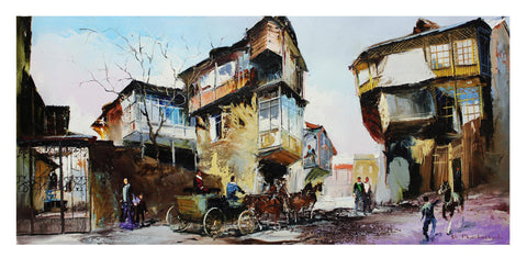 Shalva Phachoshvili- Original Oil on Canvas "Morning"