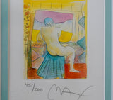 Peter Max- Original Lithograph "Homage to Picasso (MINI) Vol. I #IV"