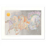 Guillaume Azoulay- Silver Leaf Edition Serigraph on Paper "Lever De Soleil"