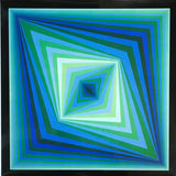Victor Vasarely (1908-1997)- Heliogravure prints "Progressions 2 Portfolio"