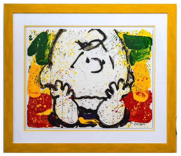 Tom Everhart- Hand Pulled Original Lithograph "Call Waiting"