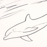 Wyland- Original Sketch "Dolphin"