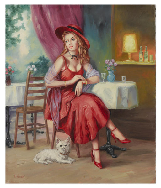 Taras Sidan- Original Oil on Canvas "Juliette"