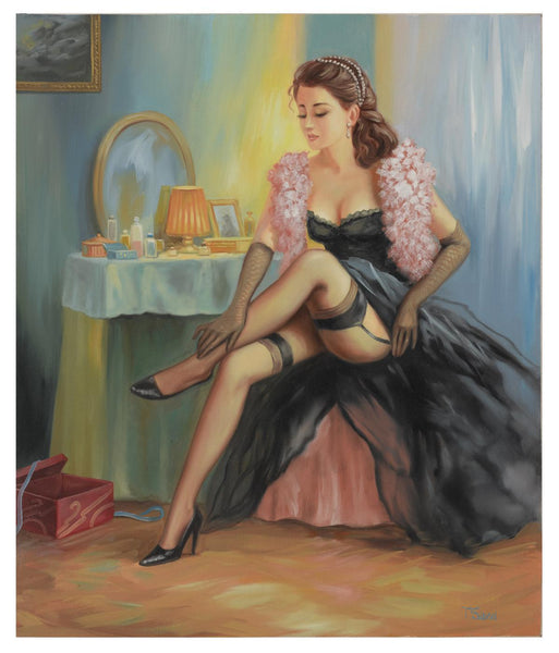 Taras Sidan- Original Oil on Canvas "Melissa"