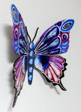 Patricia Govezensky- Original Painting on Cutout Steel "Butterfly CCVII"