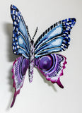 Patricia Govezensky- Original Painting on Cutout Steel "Butterfly CCXIII"