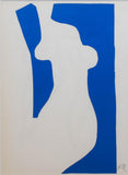 Henri Matisse- Lithograph "Verve - Nu bleu V"