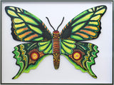 Patricia Govezensky- Original Painting on Laser Cut Steel "Butterfly CCXVII"