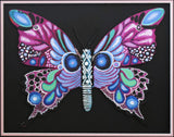 Patricia Govezensky- Original Painting on Laser Cut Steel "Butterfly CCXVIII"