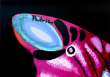 Patricia Govezensky- Original Painting on Laser Cut Steel "Butterfly CCXVIII"