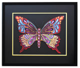 Patricia Govezensky- Original Painting on Laser Cut Steel "Butterfly CCXIX"