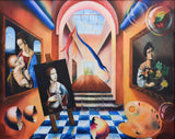 Alexander Astahov- Original Giclee on Canvas "The Artist"