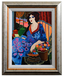 Patricia Govezensky- Original Acrylic on Canvas "Valentina"