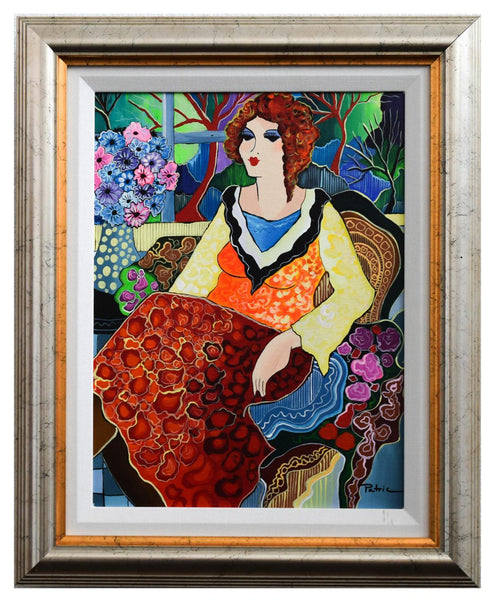 Patricia Govezensky- Original Acrylic on Canvas "Elisa"
