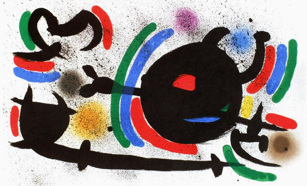 Joan Miro- Lithograph "Miro lithographe I-13"