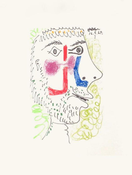 Pablo Picasso- Lithograph "Le Gout du Bonheur 08"