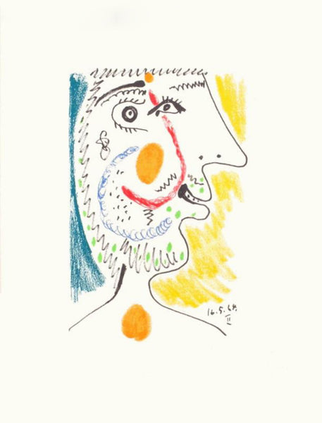 Pablo Picasso- Lithograph "Le Gout du Bonheur 09"