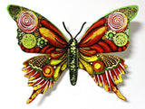 Patricia Govezensky- Original Painting on Cutout Steel "Butterfly CCXXIX"
