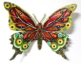 Patricia Govezensky- Original Painting on Cutout Steel "Butterfly CCXXXVI"