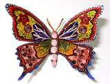Patricia Govezensky- Original Painting on Cutout Steel "Butterfly CCXXXVII"
