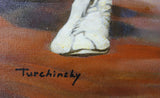 Dimitry Turchinsky- Original Oil on Canvas "Rookie Year"